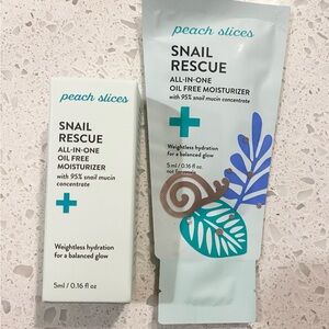 Snail Rescue Oil-Free Moisturizer two - 16oz travel sized containers New